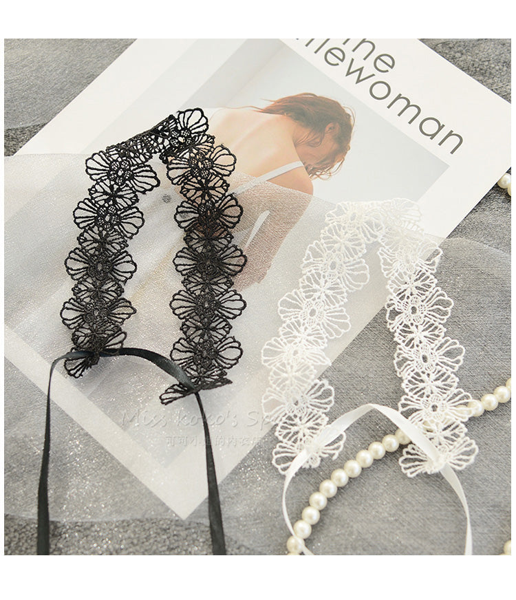 Black Lace Sexy Choker